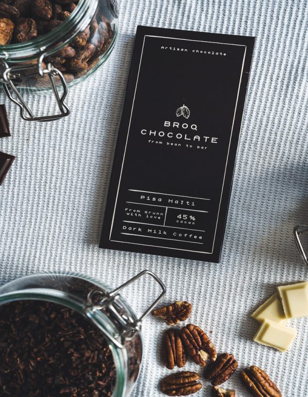broq chocolate dark milk coffee